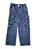 Gap 100% Cotton Graphic Blue Jeans Size 8 - photo 1