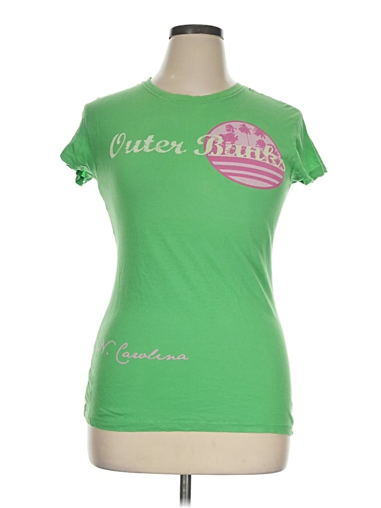 Pre-owned Freeze Short Sleeve T-shirt In Green