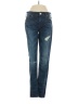 True Religion 100% Cotton Hearts Blue Jeans Size 26 waist - photo 1