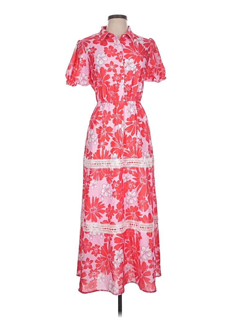 Pre-owned Grace Karin Casual Dress In Pink