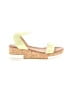 Steve Madden Color Block Yellow Wedges Size 8 - photo 1