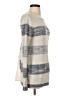 CALVIN KLEIN JEANS Stripes Silver Pullover Sweater Size S - photo 4