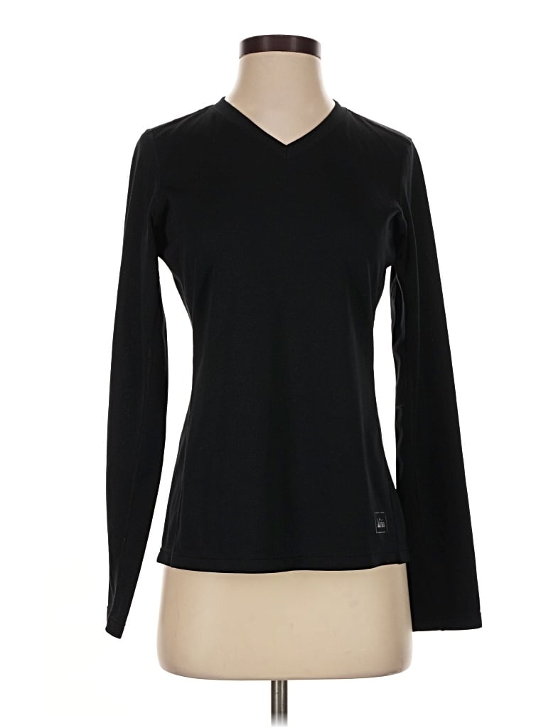 Pre-owned Rei Long Sleeve T-shirt In Black