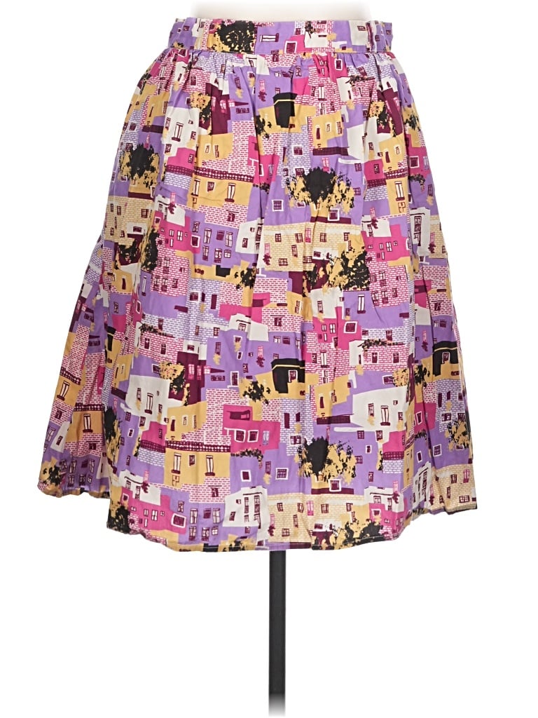 Pre-owned Modcloth Casual Skirt In Purple
