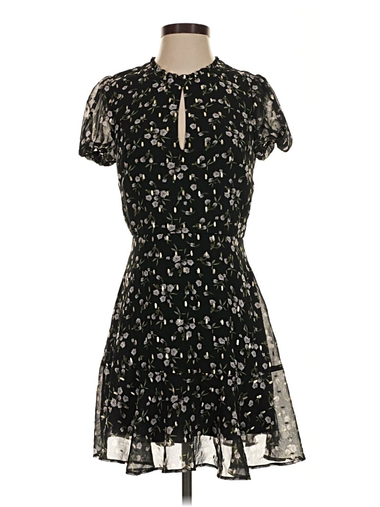 Pre-owned Mi Ami Casual Dress In Black