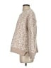 Cupcakes & Cashmere 100% Polyester Animal Print Tan Pullover Sweater Size S - photo 5