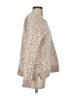 Cupcakes & Cashmere 100% Polyester Animal Print Tan Pullover Sweater Size S - photo 4