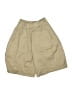 Assorted Brands 100% Rayon Solid Tan Khaki Shorts Size S - photo 2