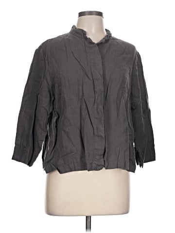 bryn WALKER 3/4 Sleeve Button-Down Shirt (view 1)