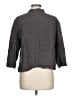 bryn WALKER Gray 3/4 Sleeve Button-Down Shirt Size L - photo 2