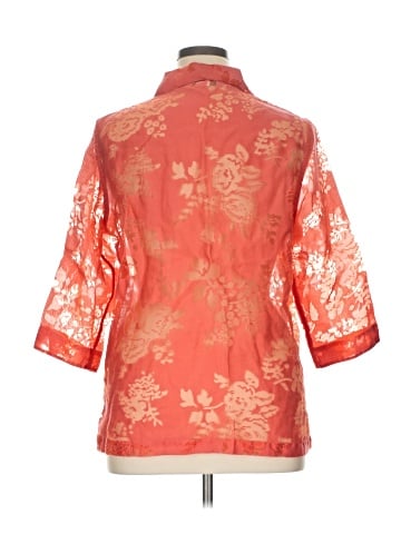 TanJay 3/4 Sleeve Button-Down Shirt (view 2)