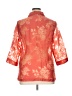 TanJay Orange 3/4 Sleeve Button-Down Shirt Size 14 - photo 2