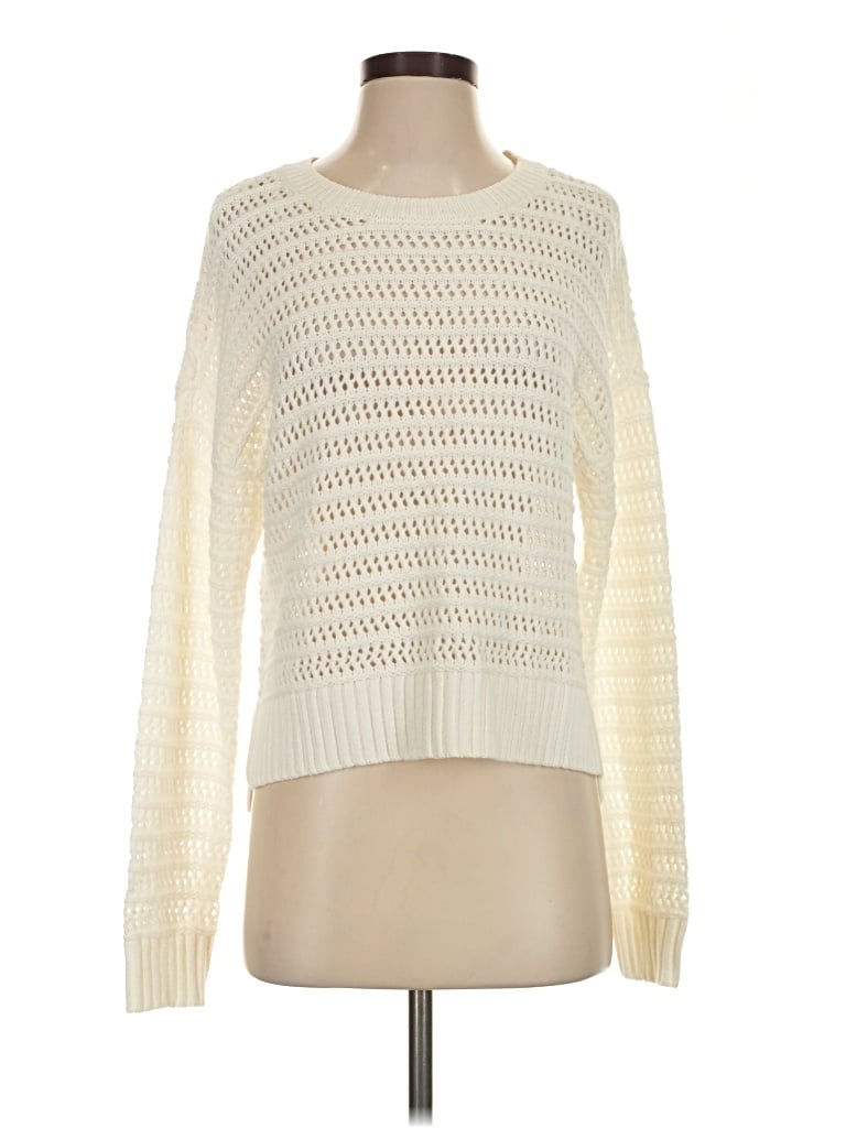 Pre-owned Aéropostale Pullover Sweater In Ivory