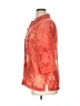 TanJay Orange 3/4 Sleeve Button-Down Shirt Size 14 - photo 5