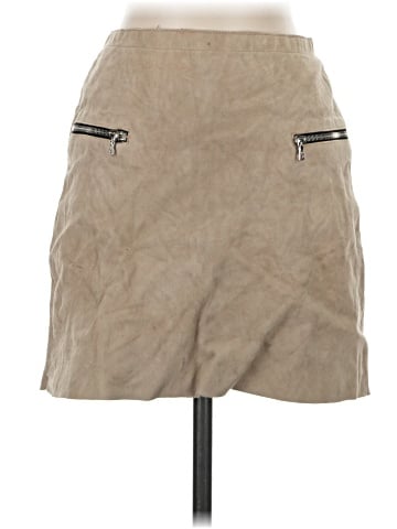 Sandro Leather Skirt (view 1)