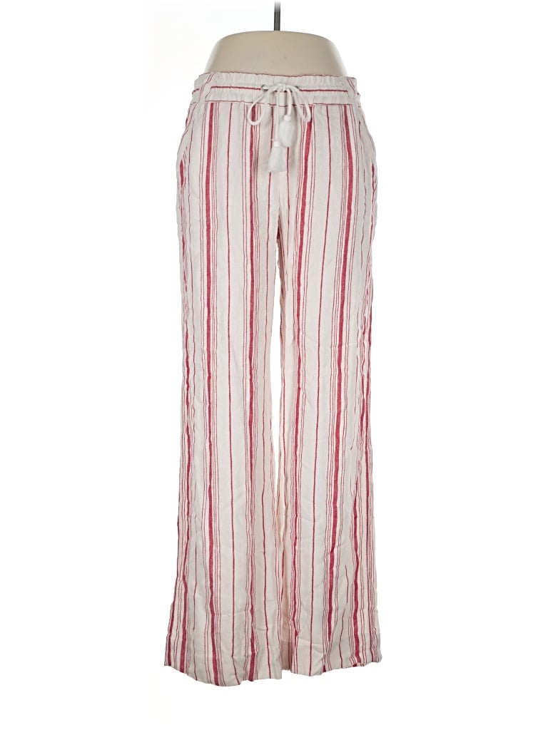Pre-owned Jolt Linen Pants In Ivory