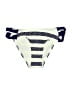 Venus Stripes Ivory Swimsuit Bottoms Size 2 - photo 1
