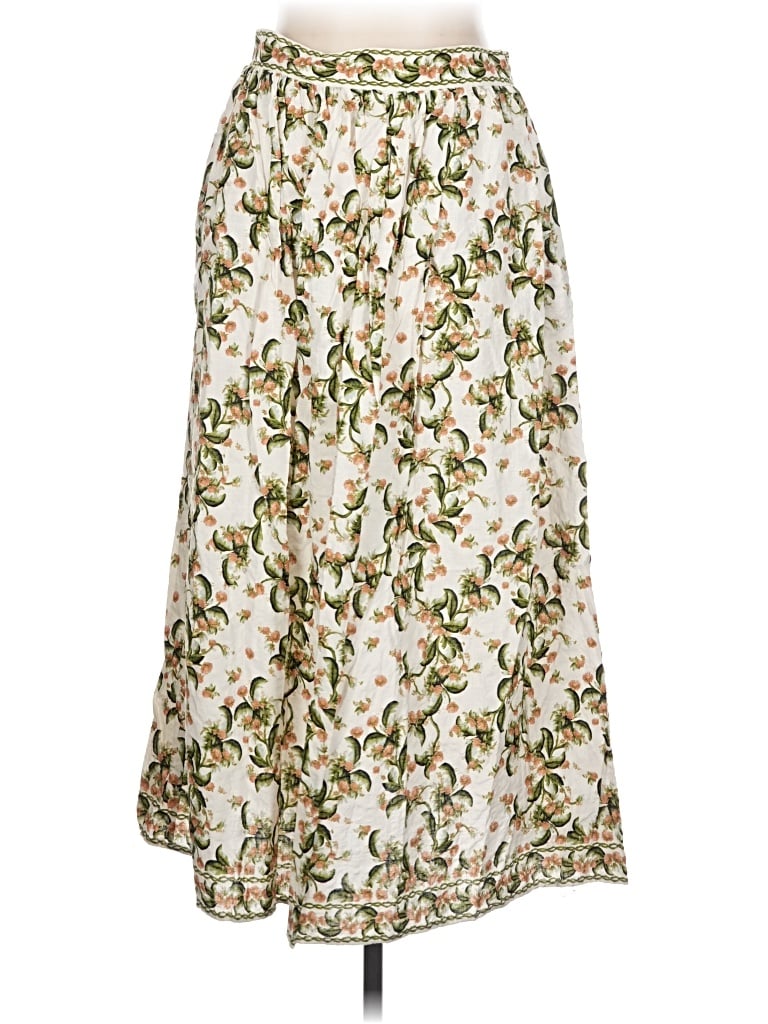 Pre-owned Max Studio Casual Skirt In Ivory