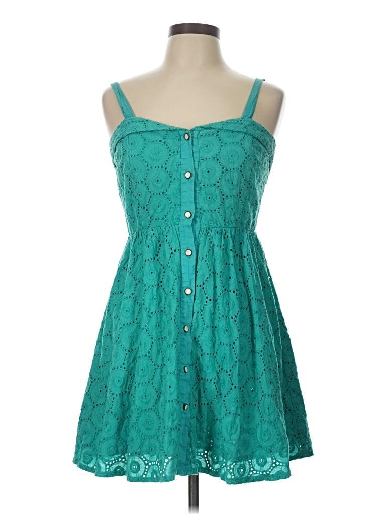 Pre-owned Flying Tomato Casual Dress In Teal