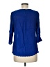 Maeve 100% Polyester Blue 3/4 Sleeve Blouse Size 6 - photo 2