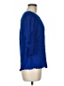 Maeve 100% Polyester Blue 3/4 Sleeve Blouse Size 6 - photo 4