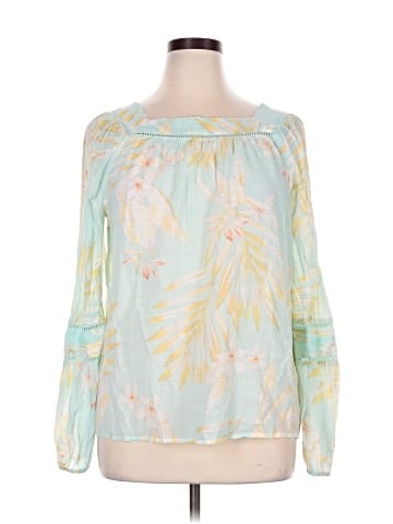LC Lauren Conrad 3/4 Sleeve Blouse (view 1)