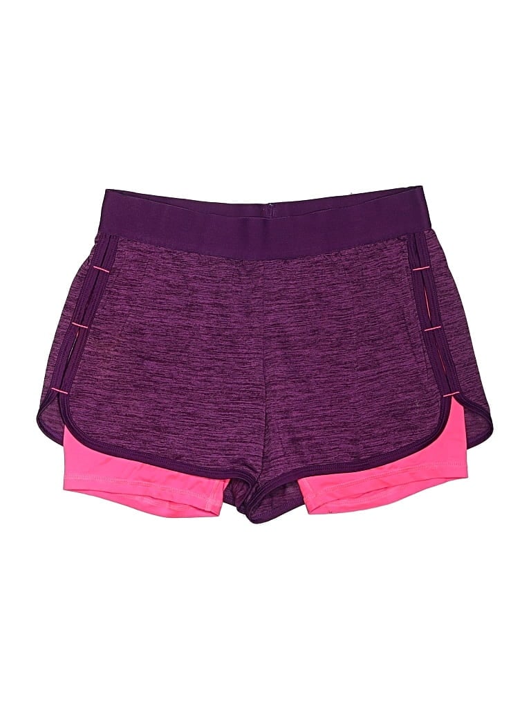 Pre-owned Danskin Now Athletic Shorts In Purple