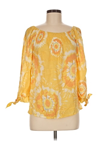 Unique Spectrum 3/4 Sleeve Blouse (view 1)