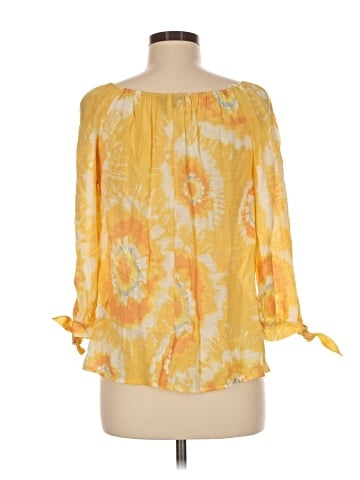 Unique Spectrum 3/4 Sleeve Blouse (view 2)