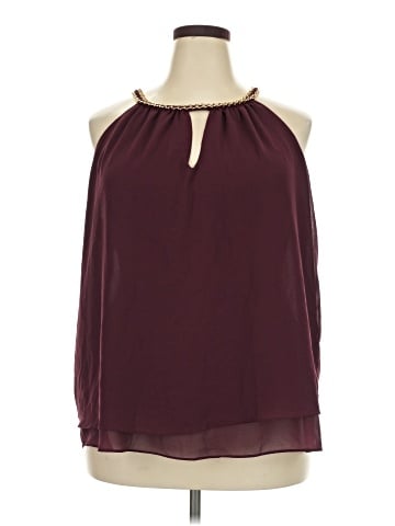 Charlotte Russe Sleeveless Blouse (view 1)