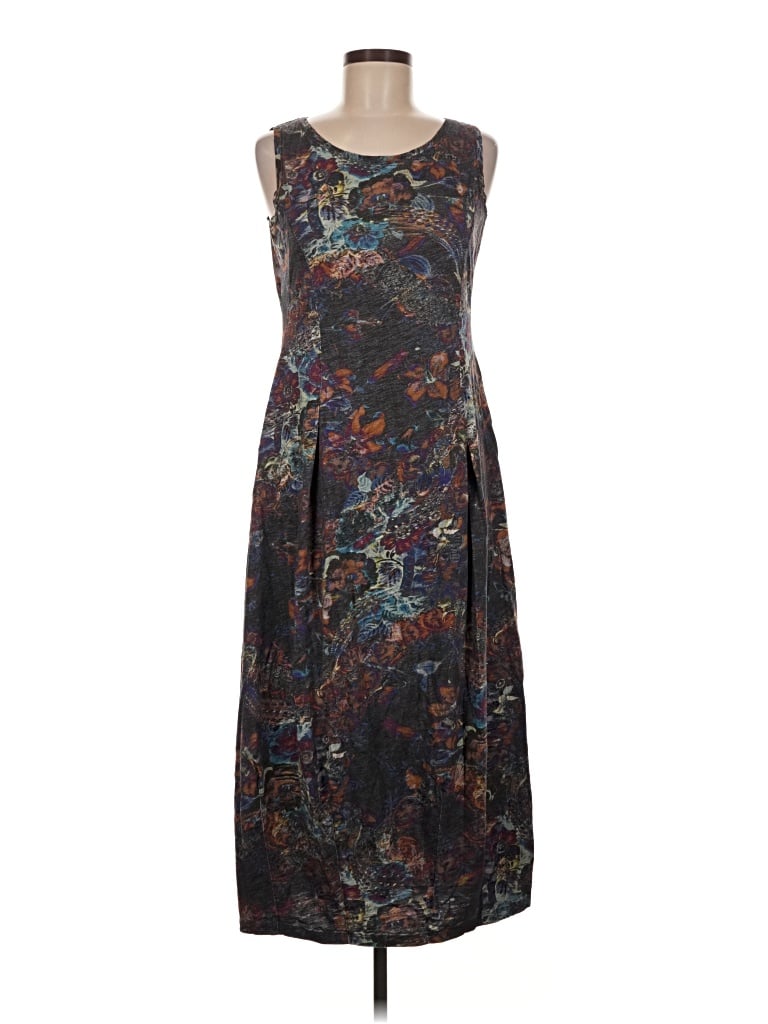 Pre-owned Peruvian Connection Casual Dress In Brown