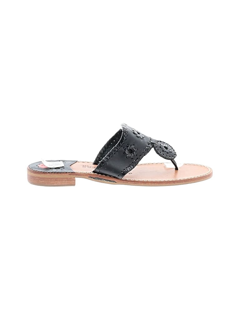 Pre-owned Jack Rogers Sandals In Black