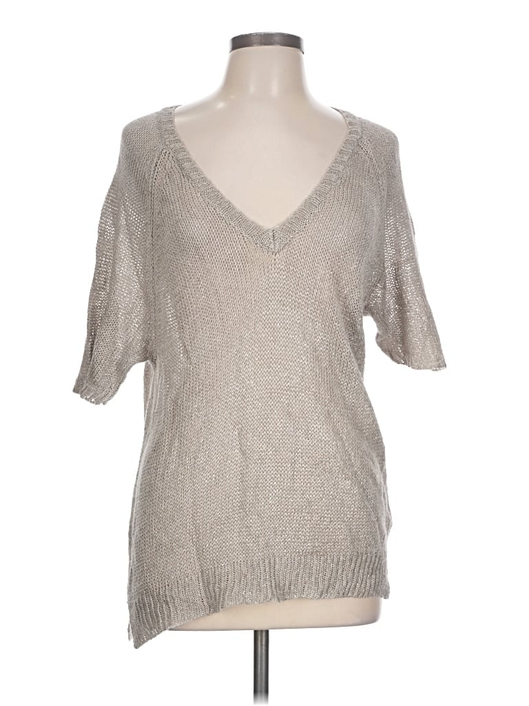 Pre-owned Boden Pullover Sweater In Silver
