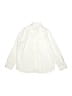 Zara Solid Ivory Long Sleeve Button-Down Shirt Size 7 - photo 1