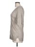 Boden 100% Linen Metallic Silver Pullover Sweater Size 12 - photo 5