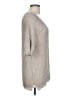 Boden 100% Linen Metallic Silver Pullover Sweater Size 12 - photo 4
