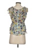 Odille Yellow Sleeveless Blouse Size 4 - photo 2