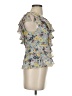 Odille Yellow Sleeveless Blouse Size 4 - photo 4