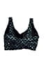 Torrid Teal Swimsuit Top Size 5X Plus (5) - photo 2