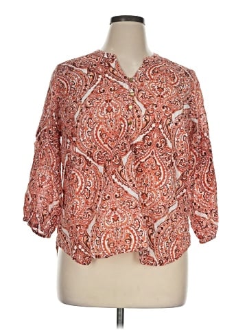 Liz Claiborne 3/4 Sleeve Blouse (view 1)