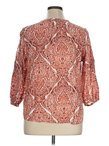 Liz Claiborne 3/4 Sleeve Blouse (view 2)