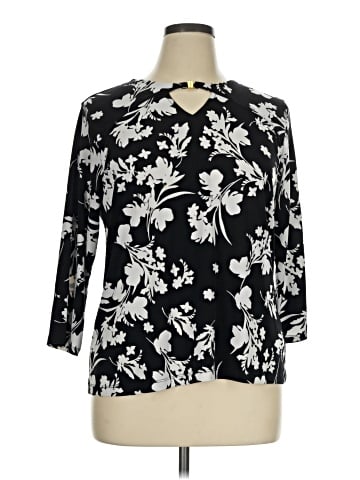 Liz Claiborne 3/4 Sleeve Blouse (view 1)