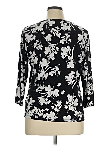 Liz Claiborne 3/4 Sleeve Blouse (view 2)