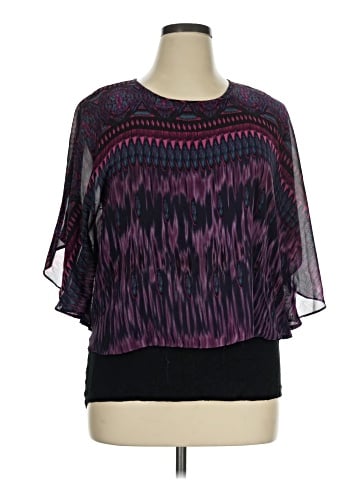 Faith and Joy 3/4 Sleeve Blouse (view 1)