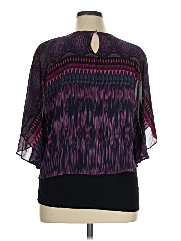 Faith and Joy 3/4 Sleeve Blouse (view 2)