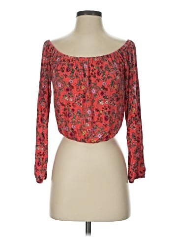 H&M Loves Coachella 3/4 Sleeve Blouse (view 1)