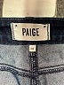 Paige Chevron-herringbone Blue Jeans Size 28 waist - photo 7
