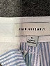 Free Assembly 100% Cotton Stripes Green Shorts Size 14 - photo 3