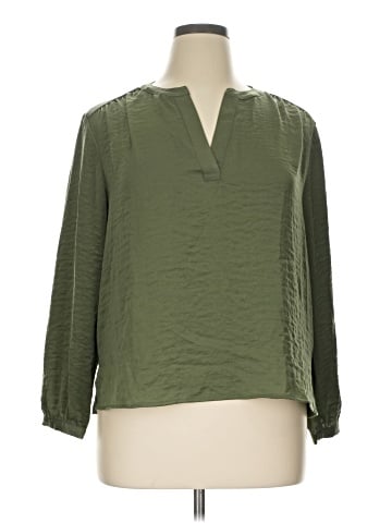 CALVIN KLEIN JEANS Long Sleeve Blouse (view 1)