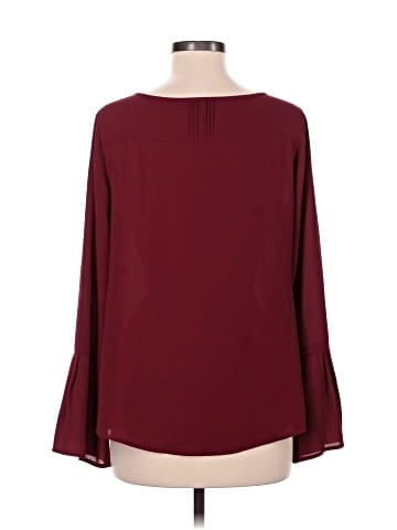 White House Black Market Long Sleeve Blouse (view 2)
